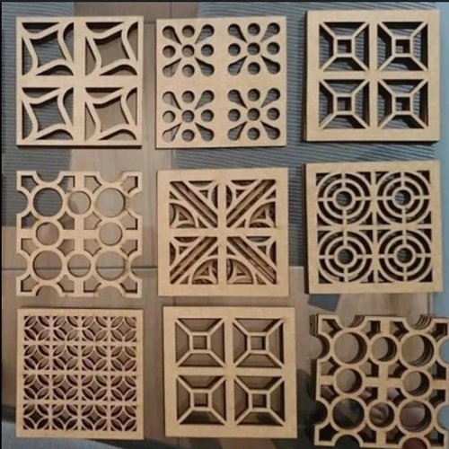 CNC cutting works on MDF